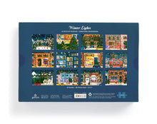 Load image into Gallery viewer, Winter Lights 12 days of Puzzles Christmas Countdown