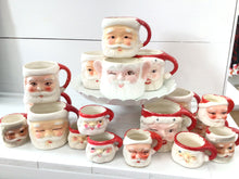 Load image into Gallery viewer, Vintage Santa Mugs