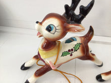 Load image into Gallery viewer, Vintage Dickson Pair of Christmas Reindeer