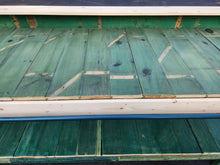 Load image into Gallery viewer, Vintage green workbench