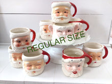 Load image into Gallery viewer, Vintage Santa Mugs
