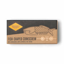 Load image into Gallery viewer, Gentlemen’s Hardware Fish Shaped Waiters Corkscrew