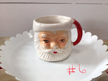 Load image into Gallery viewer, Vintage Santa Mugs