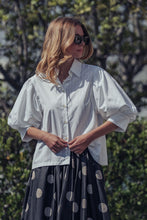 Load image into Gallery viewer, Western Stripe Button Down Blouse