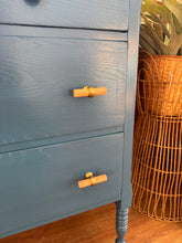 Load image into Gallery viewer, Vintage Blue Dresser
