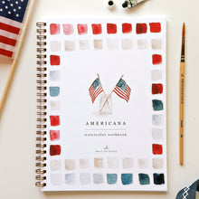 Load image into Gallery viewer, Emily Lex Studio Watercolor Workbook, Paint, and Paint Brushes