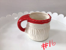 Load image into Gallery viewer, Vintage Santa Mugs