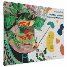 Load image into Gallery viewer, Goldfish Henri Matisse, Paint by Number Kit
