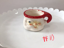 Load image into Gallery viewer, Vintage Santa Mugs