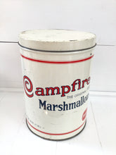 Load image into Gallery viewer, Vintage Campfire Marshmallow Tin