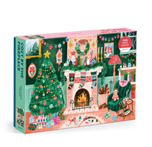 Load image into Gallery viewer, Cozy by the Fireplace 1000pc Puzzle