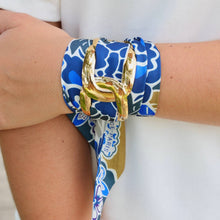 Load image into Gallery viewer, Gold Cuff Scarf Bracelet