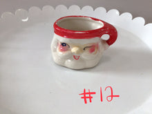 Load image into Gallery viewer, Vintage Santa Mugs