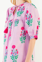 Load image into Gallery viewer, The Violet- Floral Print Mini Dress THML