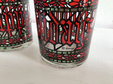Load image into Gallery viewer, Vintage Happy Holidays Glasses- set of 2