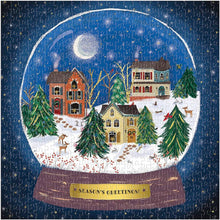 Load image into Gallery viewer, Winter Snow Globe 500pc puzzle