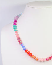 Load image into Gallery viewer, Geneva Multi Colored Stone beaded Necklace