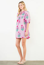 Load image into Gallery viewer, The Violet- Floral Print Mini Dress THML
