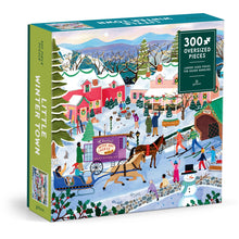 Load image into Gallery viewer, Little Winter Town 300 Piece Puzzle