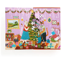 Load image into Gallery viewer, Meowy Christmas 12 Days of Puzzles
