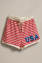 Load image into Gallery viewer, USA Striped Shorts