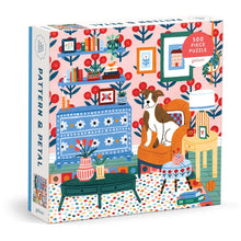 Load image into Gallery viewer, Pattern and Petal 500 Pc Puzzle