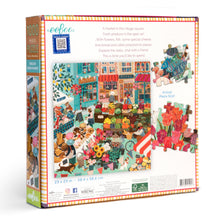 Load image into Gallery viewer, English Green Market 1000pc Square Puzzle