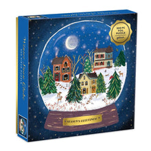 Load image into Gallery viewer, Winter Snow Globe 500pc puzzle