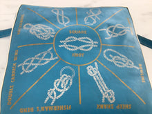 Load image into Gallery viewer, Vintage Life Preserver Boat Cushion- Knots