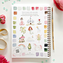 Load image into Gallery viewer, Emily Lex Studio Watercolor Workbook, Paint, and Paint Brushes