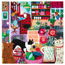 Load image into Gallery viewer, Pets in the Kitchen 1000pc Square Puzzle