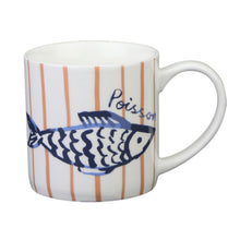 Load image into Gallery viewer, Striped Fish Mug
