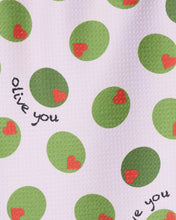 Load image into Gallery viewer, Geometry Olive You Towels