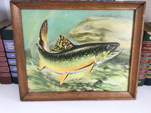 Load image into Gallery viewer, Vintage Fish Artwork