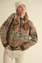 Load image into Gallery viewer, Fair Isle Sweater