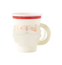 Load image into Gallery viewer, Santa Face Party Cups with Handle