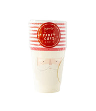 Load image into Gallery viewer, Santa Face Party Cups with Handle