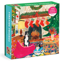 Load image into Gallery viewer, Fireside Friends 1000 piece puzzle