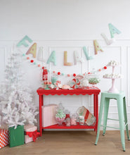 Load image into Gallery viewer, Fa La La Glitter Banner Set