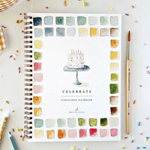 Load image into Gallery viewer, Emily Lex Studio Watercolor Workbook, Paint, and Paint Brushes
