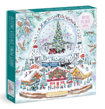 Load image into Gallery viewer, Alpine Village Snow Globe 500 Piece Puzzle