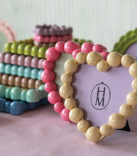 Load image into Gallery viewer, Pink & Yellow Heart Frame