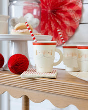 Load image into Gallery viewer, Santa Face Party Cups with Handle