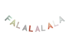 Load image into Gallery viewer, Fa La La Glitter Banner Set