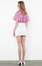 Load image into Gallery viewer, THML Purple Flower Print Top