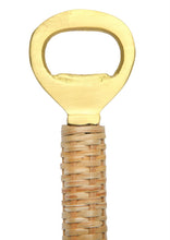 Load image into Gallery viewer, Bottle Opener with Bamboo Wrapped Handle