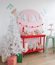 Load image into Gallery viewer, Fa La La Glitter Banner Set