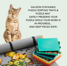 Load image into Gallery viewer, Stackable Sorting Trays for Puzzle Pieces