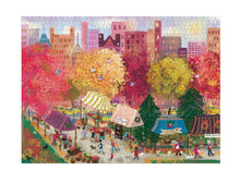 Load image into Gallery viewer, Autumn in the city market 1000 piece puzzle