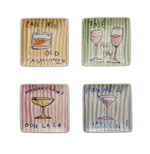 Load image into Gallery viewer, Square Drink Plate
